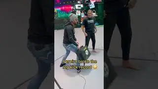 Alex Pereira Insane Leg Kick Power