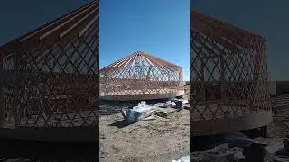 #homestead #yurt #yurtbuild
