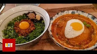 [Quiet food] Mazemen & Butter chicken curry. Feat. NO SOUND & inner peace
