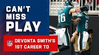 *Clicks Add Jersey to Cart* DeVonta Smith's 1st Career TD!