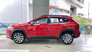 Toyota Corolla Cross 2023 Red Color-5 Seats SUV [Interior and Exterior] in-depth Walk around
