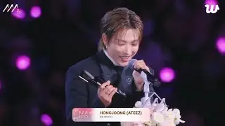 [ENG] #HONGJOONG 'Best Choice Award' Acceptance Speech at 2025 Asia Artist Awards 🏆
