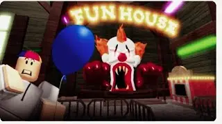 I escape a evil carnival in Roblox 