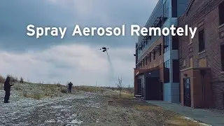 Aerosol Spraying Demo | Defendry Aerial Platform