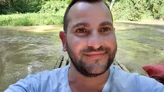 🇯🇲 Jamaican Rafting adventure trip in Martha Brae River  (Montego Bay)