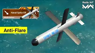 Naval Spike ER - New Anti-Flare Missile Review And Test - Modern Warships
