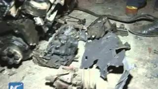 Raw: Blast targeting police building in Cairo injures 23