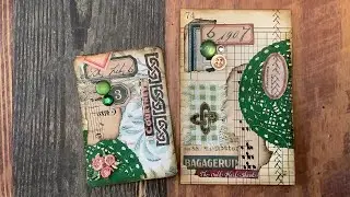 St. Patrick&rsquo;s Day ATC & ledger card decoration