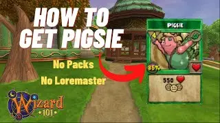 Wizard101 | БЕСПЛАТНЫЙ и ПРОСТОЙ PIGSIE TC (и как создать заклинание)