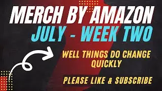 MERCH BY AMAZON (ON DEMAND) - Fun Few Days!