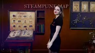 Steampunk Map. Escape room puzzle, Escape room gadget. #indestroom