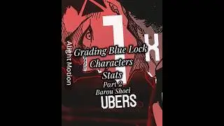 Оценка характеристик персонажей Blue Lock, часть 2 | Barou | #аниме #редактирование #baroushouei ...