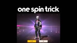 ONE SPIN TRICK#spintrick#short#viral#freefire