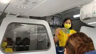 Демонстрация безопасности Cebu Pacific (A320Neo)