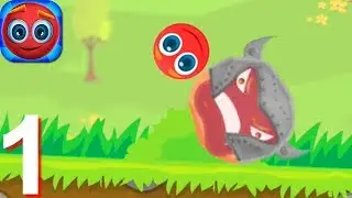 Bounce Tales Adventures : Red Ball  Walkthrough Part 1 (Android iOS Gameplay) New Red Ball Game
