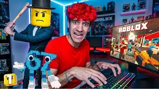 EL ROBLOX ME ATACA POR JUGAR A SU JUEGO DE TERROR!