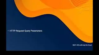 REST API - Request Query Parameters