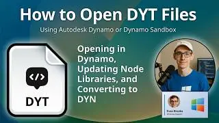 How to Open DYT Files (Dynamo Visual Script)