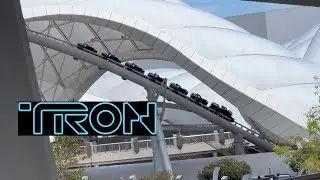 TRON Lightcycle Power Run Construction Update TESTING | MID DECEMBER 2022 | Walt Disney World #tron