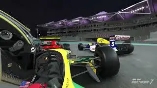 Gran Turismo 7 - F3500-B Ford F1 Stock in Yas Marina Circuit Onboard - (Update Spec 3 - PS5 Pro)