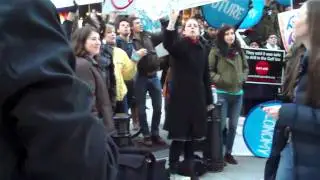 Fracking Protest In New York City