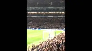 Chelsea fans v Tottenham 2nd May 2016