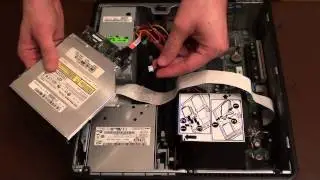 How to install a DVD drive in a Dell Optiplex 745