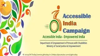 Accessible India Campaign #UPSC #currentaffairs