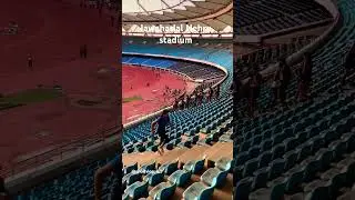 Ramp stairs..💕🎯 #athletic #stadium #sports #running #trending #shortsviral