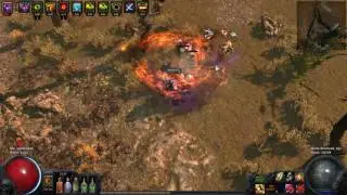 Path of Exile - EarthQuake Slayer (3 Curses with  60% Quality)