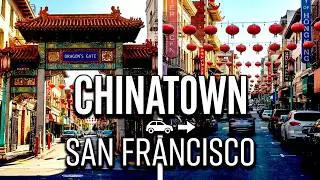 [4K] San Francisco Chinatown Drive 🚗 | Grant Ave, Columbus & Bush St | 4K City Tour 🏮🌉