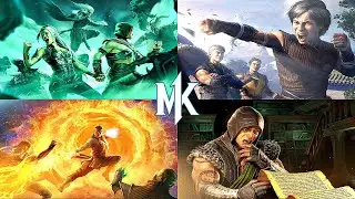 Mortal Kombat 1 - All Characters Arcade Endings (Klassic Tower)