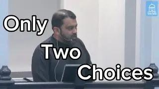 Either Jannah or Jahannam | Yasir Qadhi | Khutbah | Islamic Speech / Lecture