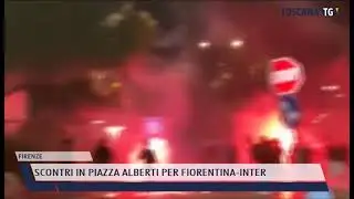 2021-09-22 FIRENZE - SCONTRI IN PIAZZA ALBERTI PER FIORENTINA-INTER