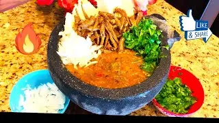 El Mejor 😳Molcajete de Charales Fritos f&aacute;cil   y muy Delicioso