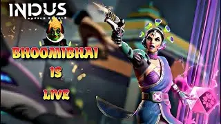 🎮 INDUS Live With BHOOMIBHAI | Crazy Kills & Headshots 🔫| @IndusGame #livestream #live