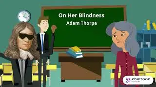 ON HER BLINDNESS John Thorpe Poems of the Decade revision Edexcel A level Literature