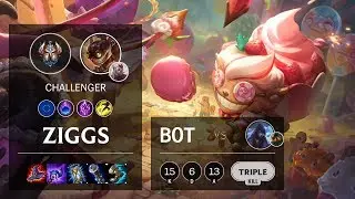 Ziggs Bot vs Aphelios - EUW Challenger Patch 10.5