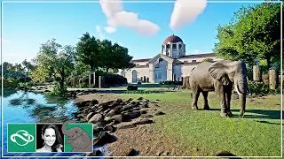 🐘 African Elephant Habitat | City Zoo | Planet Zoo |