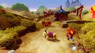 Crash Bandicoot N. Sane Trilogy: Toad Village (Time Trial - Platinum Relic)