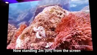 LED Video Wall 3.9mm 5m x 3m viewing from 12m to 2m from screen