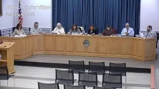 School Committee meeting January 8, 2026