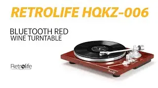 Retrolife | Let's welcome the new-in record player HQKZ-006