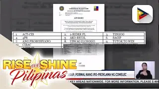 Mga nanalong party-list group, pormal nang ipo-proklama ng Comelec