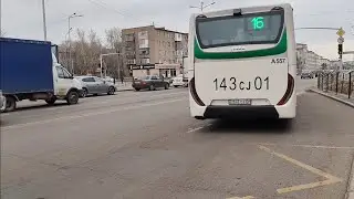 Астана. A557 Iveco Crossway 13m LE маршрут 16