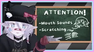 [Elf Boy ASMR] Pay Attention! ASMR for ADHD | Mouth Sounds, Deep Scratching, Soft Spoken