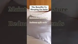 Satin Pillowcase Benefits | Curly Hair Must Have| Ashanti Curls #shorts