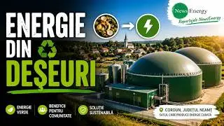 Energie verde din deșeuri. Cum se produce biogaz în comuna Cordun, județul Neamț