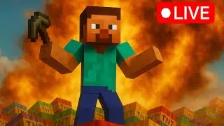 🔴 Minecraft TNT Village #shorts #minecraft #shortslive #shortsfeed #live