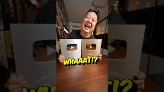 Unboxing my YouTube Gold Play Button for 1,000,000 Subscribers! WHAAAT!?